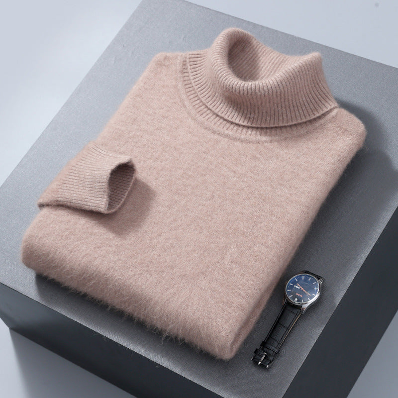Men's High-neck Cashmere Sweater