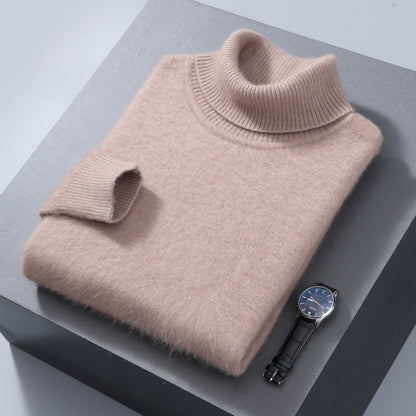 Men's High-neck Cashmere Sweater
