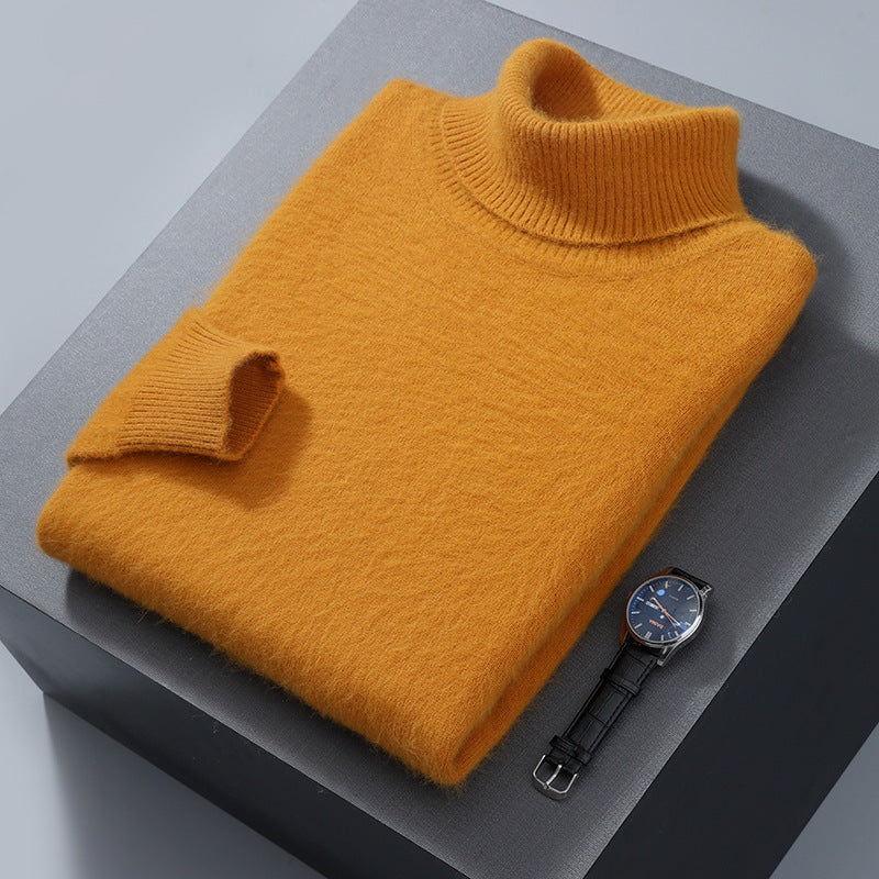Men's High-neck Cashmere Sweater