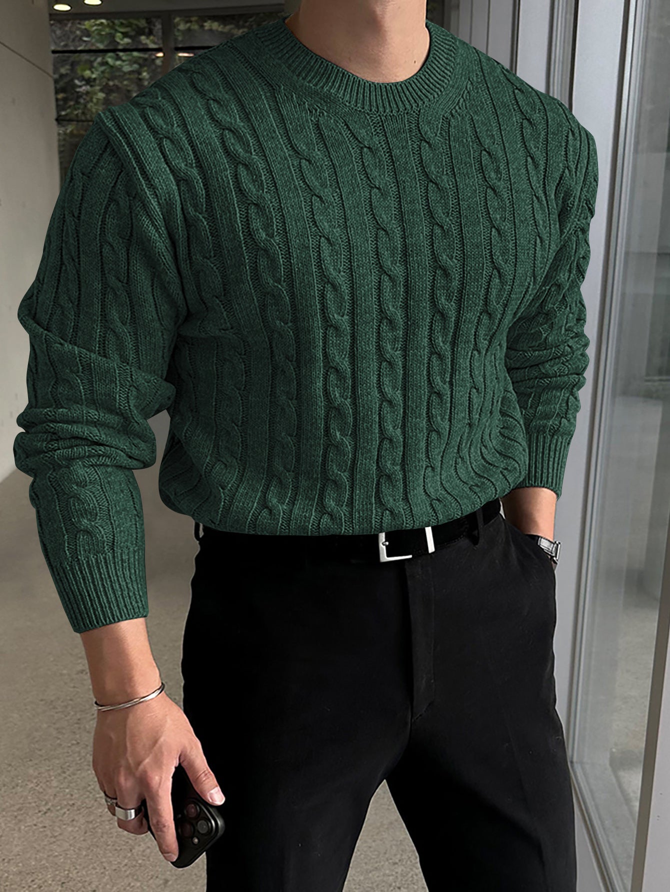 Aurelton™ Classic Cable Winter Pullover