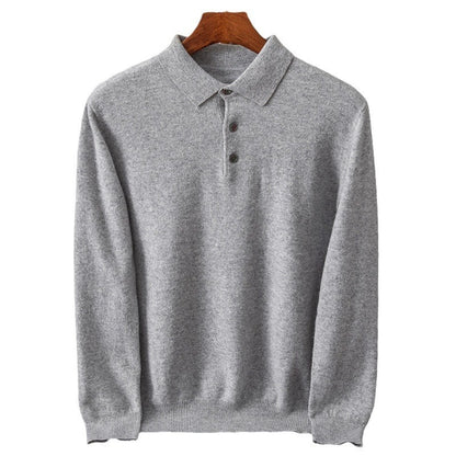 Aurelton™ Classic Wool Polo Sweater