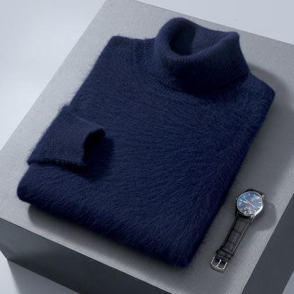 Men's High-neck Cashmere Sweater