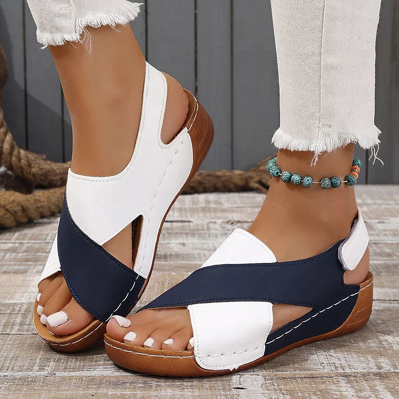 Women's Italian Panel Wedges