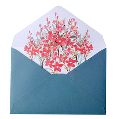 Heartwarming Floral Envelopes