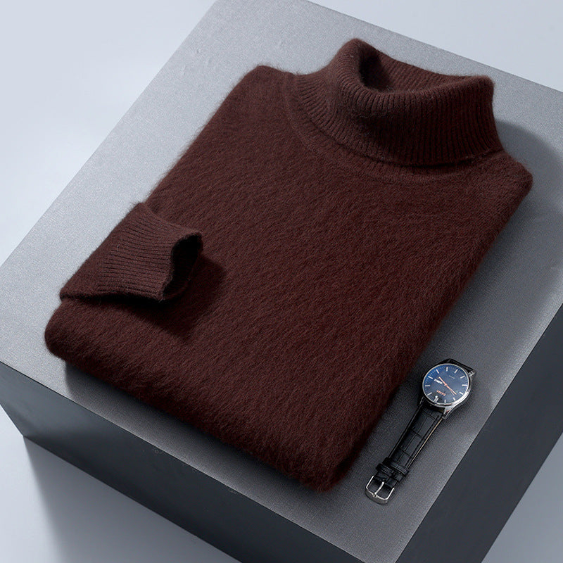 Men's High-neck Cashmere Sweater
