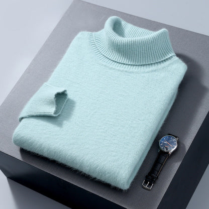 Men's High-neck Cashmere Sweater