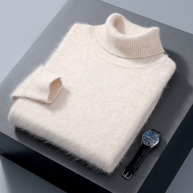 Men's High-neck Cashmere Sweater
