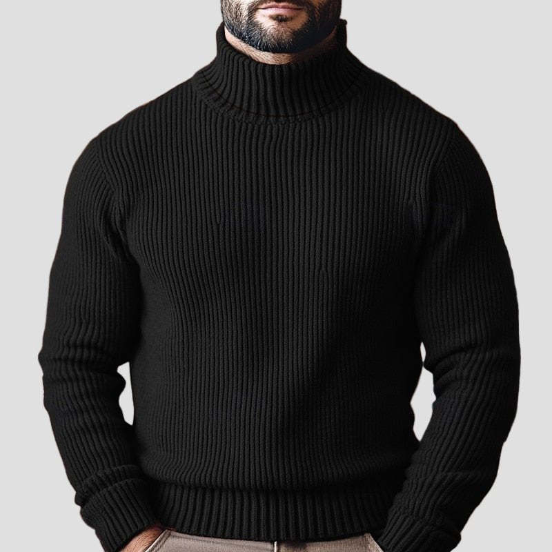 3. Aurelton™ Heavy Ribbed Thermal Sweater