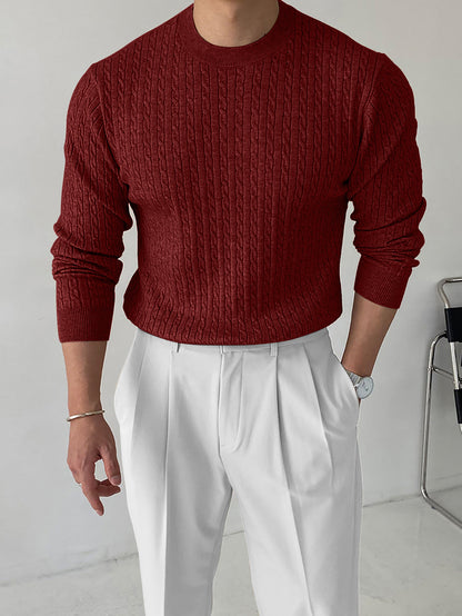 Aurelton™ Classic Cable Winter Pullover