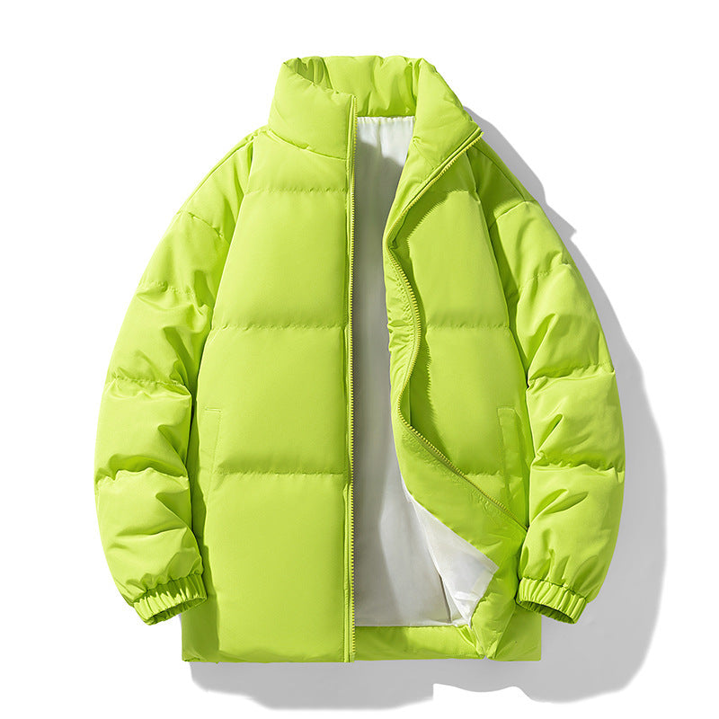 Men's Stand-up Collar Cotton-padded Coat Thickened Warm-keeping And Cold-proof