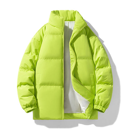 Men's Stand-up Collar Cotton-padded Coat Thickened Warm-keeping And Cold-proof