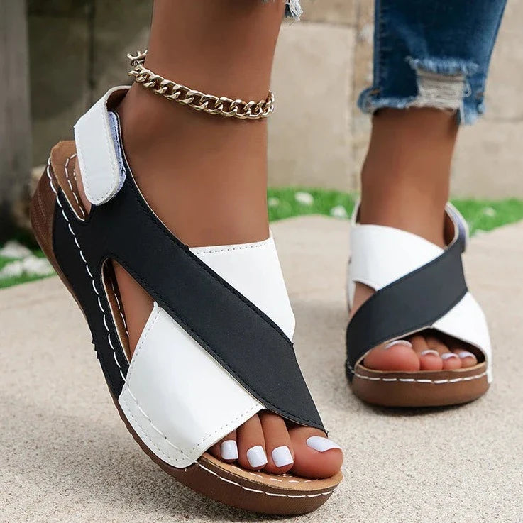 Women's Italian Panel Wedges